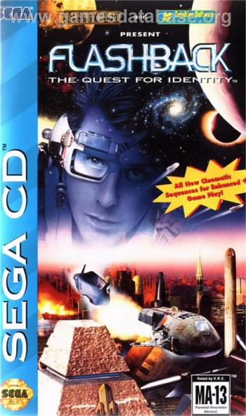 Cover Flashback - The Quest for Identity for Sega CD